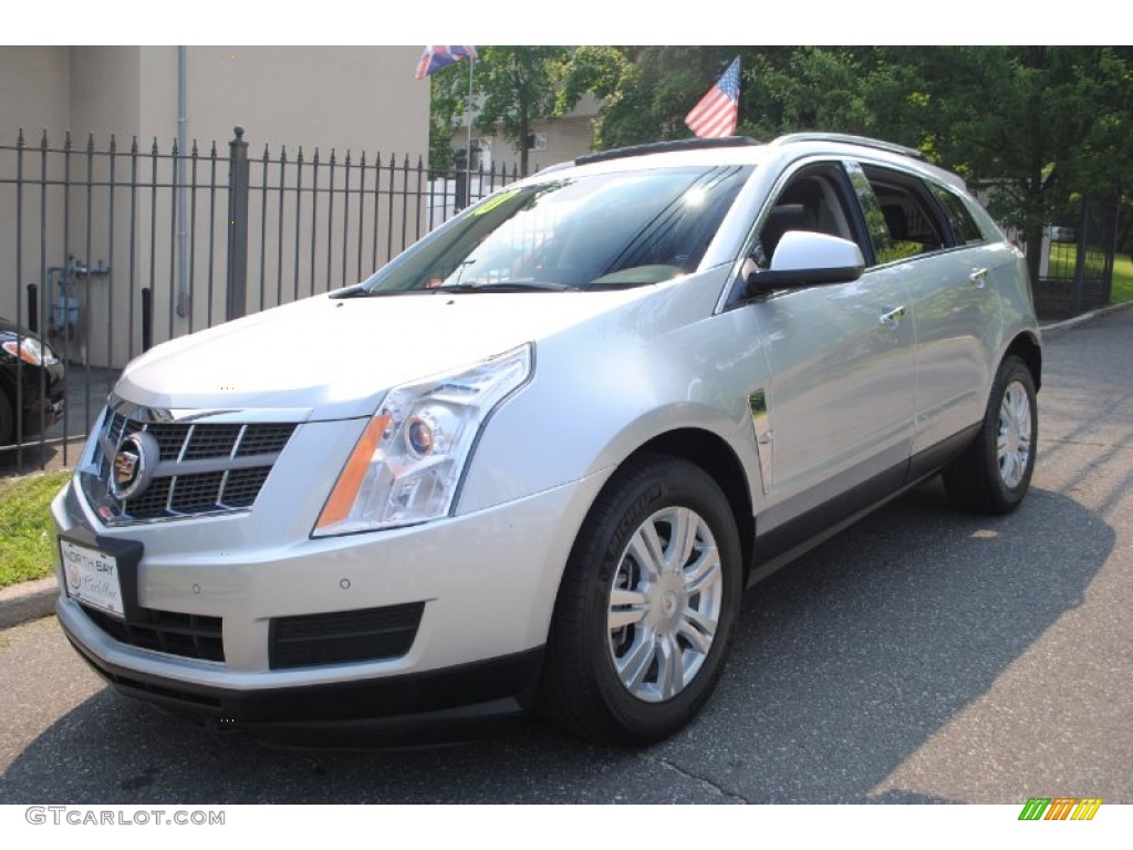 2010 SRX 4 V6 AWD - Radiant Silver / Ebony/Titanium photo #1
