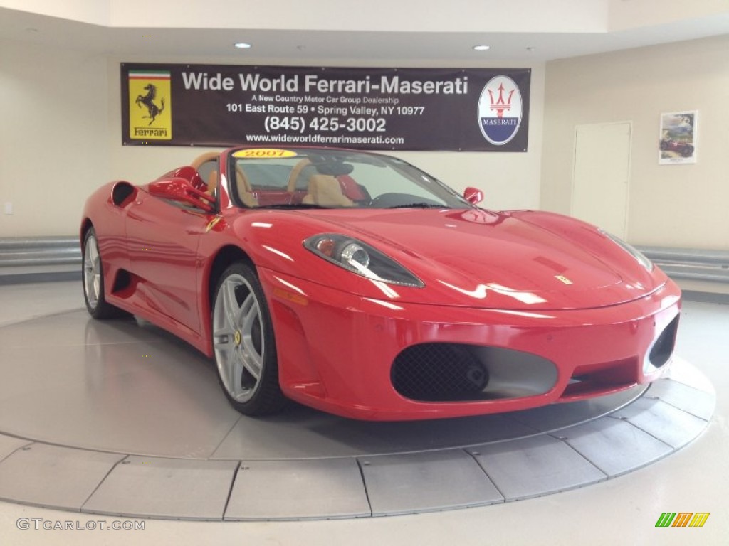 2007 F430 Spider F1 - Rosso Corsa (Red) / Beige photo #1