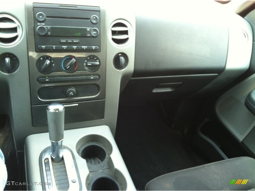 2004 F150 XLT SuperCrew 4x4 - Silver Metallic / Black photo #10