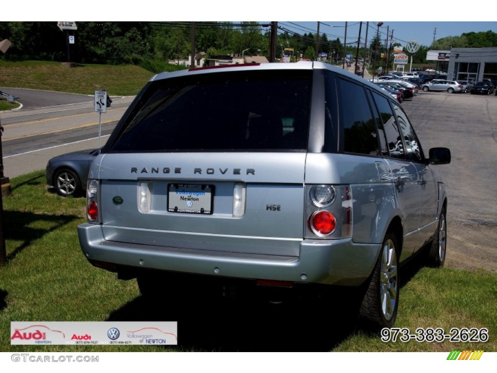 2007 Range Rover HSE - Zermatt Silver Metallic / Charcoal photo #7