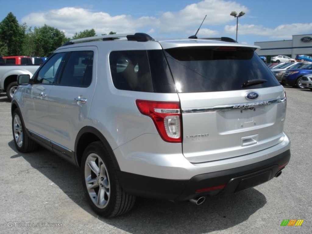 2011 Explorer XLT 4WD - Ingot Silver Metallic / Charcoal Black photo #6