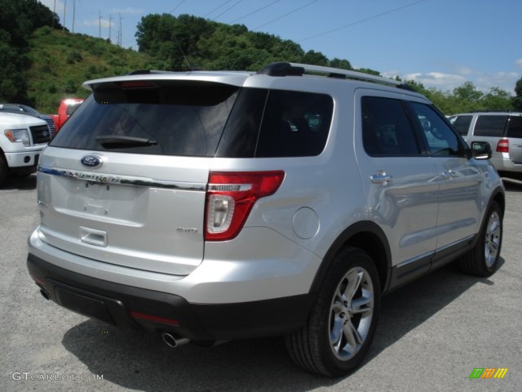 2011 Explorer XLT 4WD - Ingot Silver Metallic / Charcoal Black photo #8