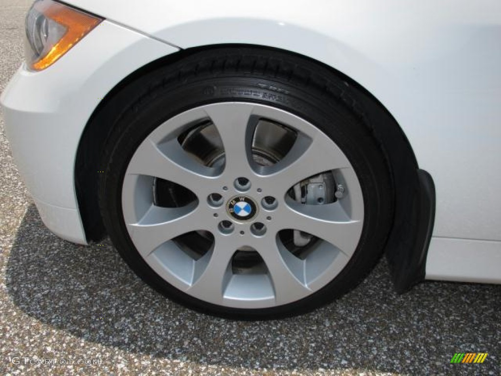 2008 3 Series 335i Sedan - Alpine White / Saddle Brown/Black photo #11