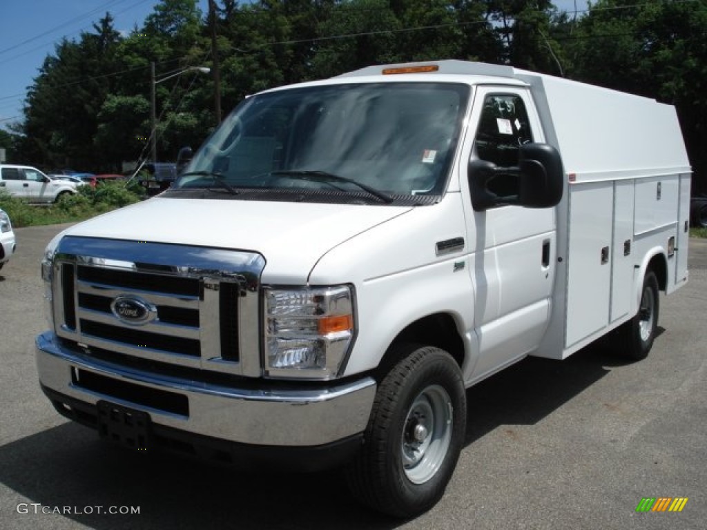 Oxford White 2012 Ford E Series Cutaway E350 Commercial Utility Truck Exterior Photo #67028523