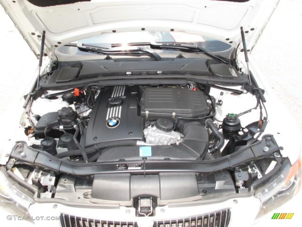 2008 3 Series 335i Sedan - Alpine White / Saddle Brown/Black photo #13