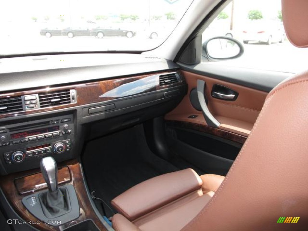 2008 3 Series 335i Sedan - Alpine White / Saddle Brown/Black photo #19