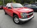 2007 Victory Red Chevrolet Colorado LT Extended Cab  photo #1