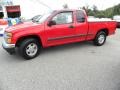 2007 Victory Red Chevrolet Colorado LT Extended Cab  photo #2