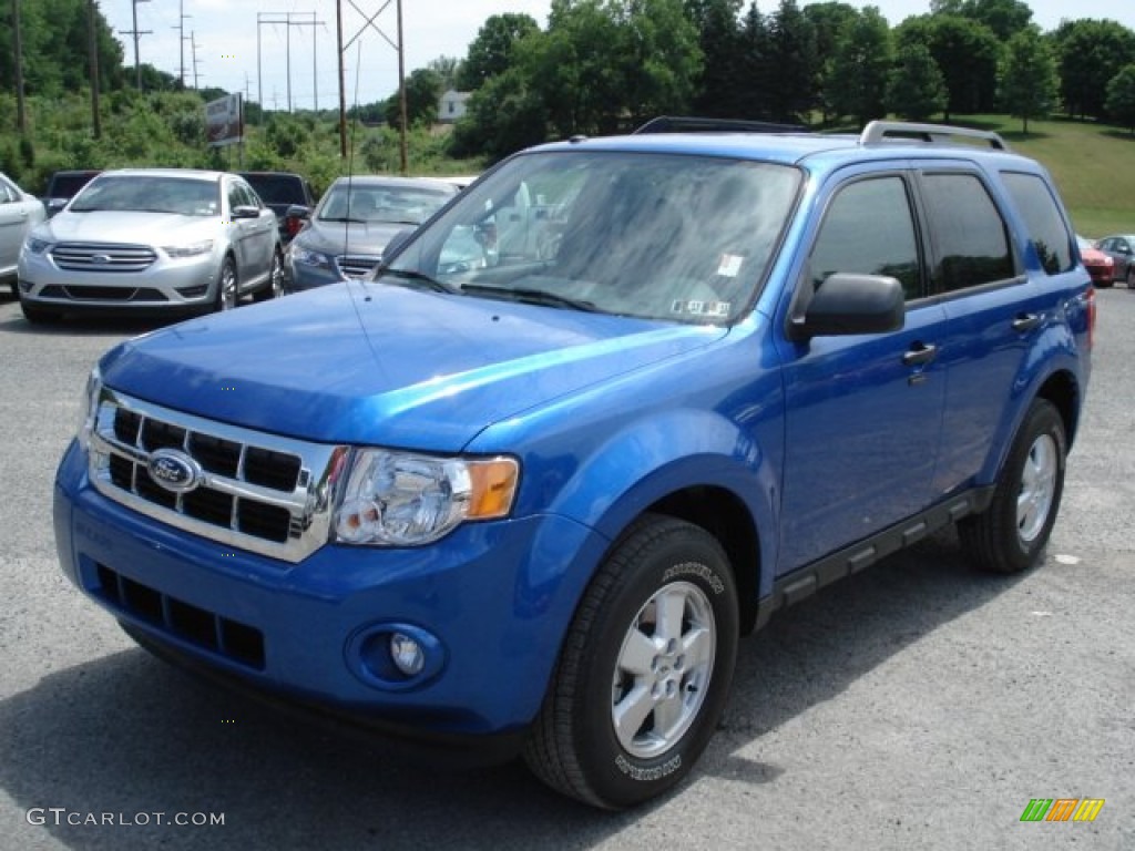 2012 Escape XLT 4WD - Blue Flame Metallic / Charcoal Black photo #4