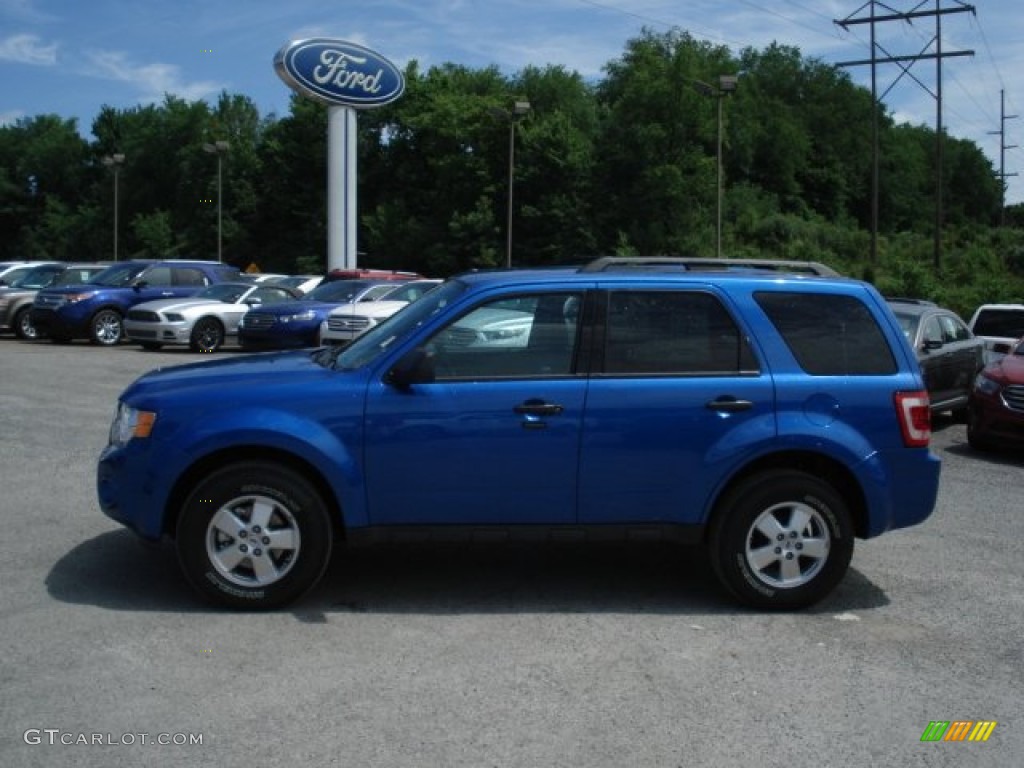 2012 Escape XLT 4WD - Blue Flame Metallic / Charcoal Black photo #5