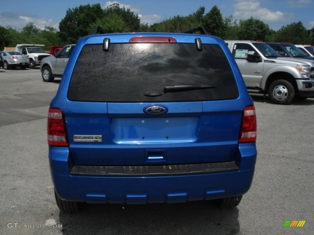 2012 Escape XLT 4WD - Blue Flame Metallic / Charcoal Black photo #7