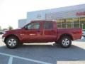 2011 Red Brick Nissan Frontier SV Crew Cab  photo #2