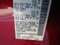  2011 Frontier SV Crew Cab Red Brick Color Code NAC