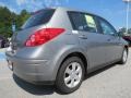 2012 Magnetic Gray Metallic Nissan Versa 1.8 S Hatchback  photo #5