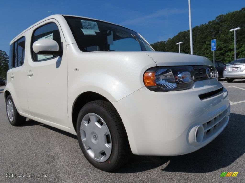 Pearl White 2012 Nissan Cube 1.8 S Exterior Photo #67031730