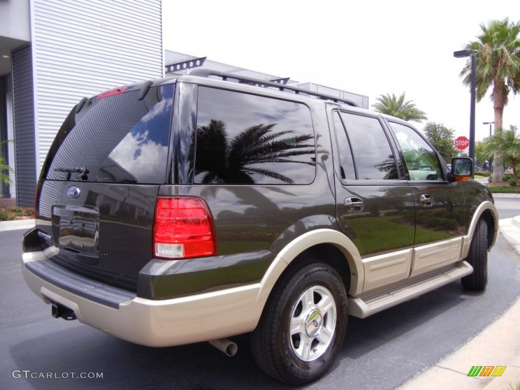2006 Expedition Eddie Bauer - Dark Stone Metallic / Medium Parchment photo #32