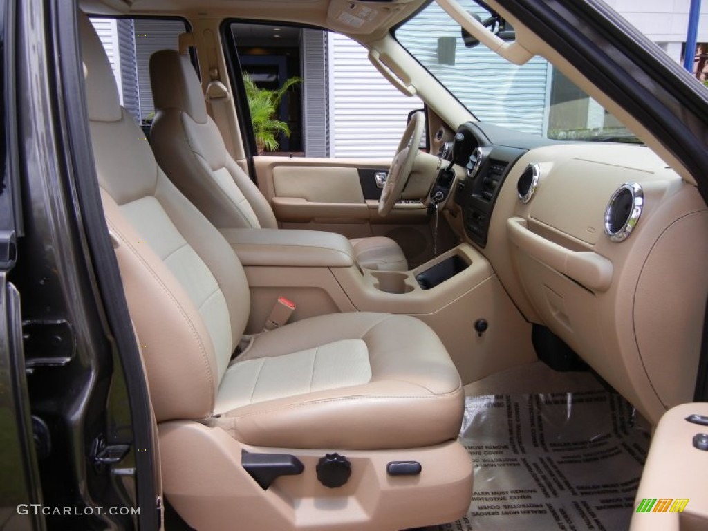 2006 Expedition Eddie Bauer - Dark Stone Metallic / Medium Parchment photo #44