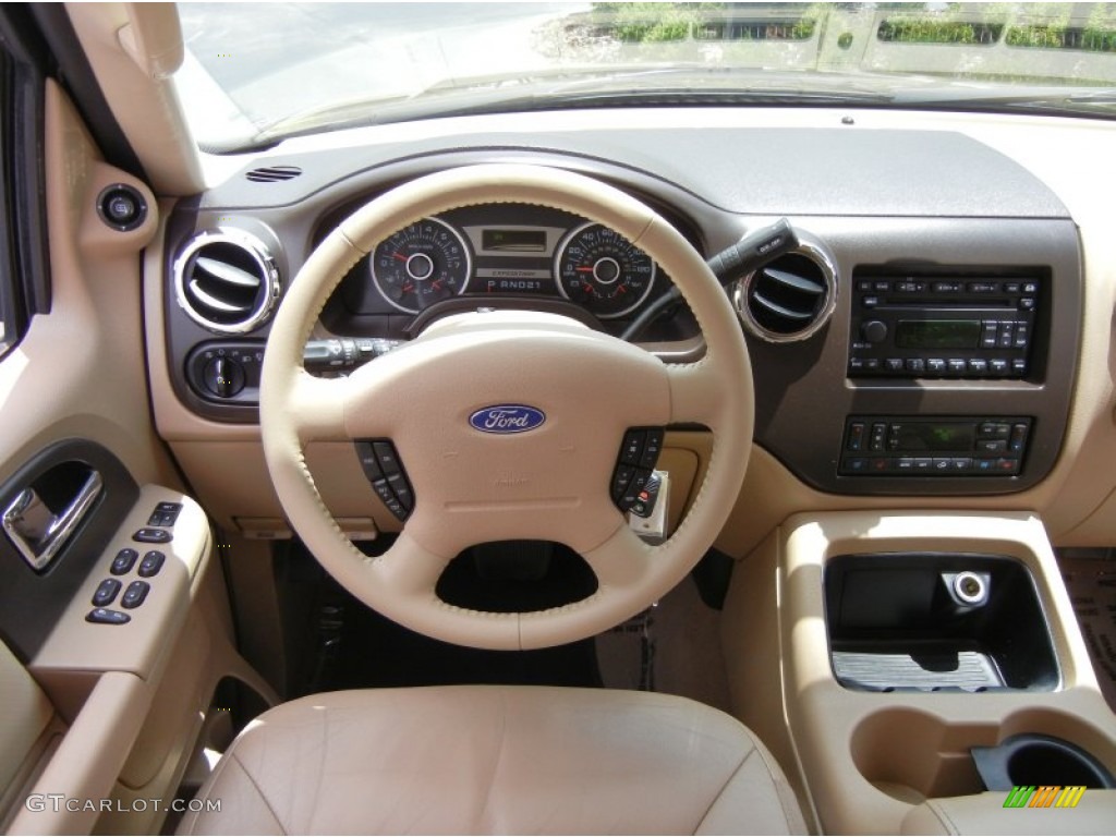 2006 Expedition Eddie Bauer - Dark Stone Metallic / Medium Parchment photo #49