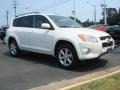 2010 Blizzard White Pearl Toyota RAV4 Limited  photo #2