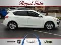 2010 Crystal White Pearl Mica Mazda MAZDA3 s Sport 5 Door  photo #1