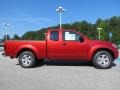 2012 Lava Red Nissan Frontier SV V6 King Cab  photo #6