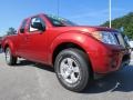 2012 Lava Red Nissan Frontier SV V6 King Cab  photo #7