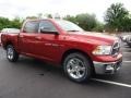 2012 Deep Cherry Red Crystal Pearl Dodge Ram 1500 SLT Crew Cab 4x4  photo #2