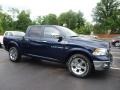 2012 True Blue Pearl Dodge Ram 1500 Laramie Crew Cab 4x4  photo #2