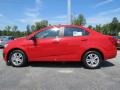 2012 Victory Red Chevrolet Sonic LS Sedan  photo #4