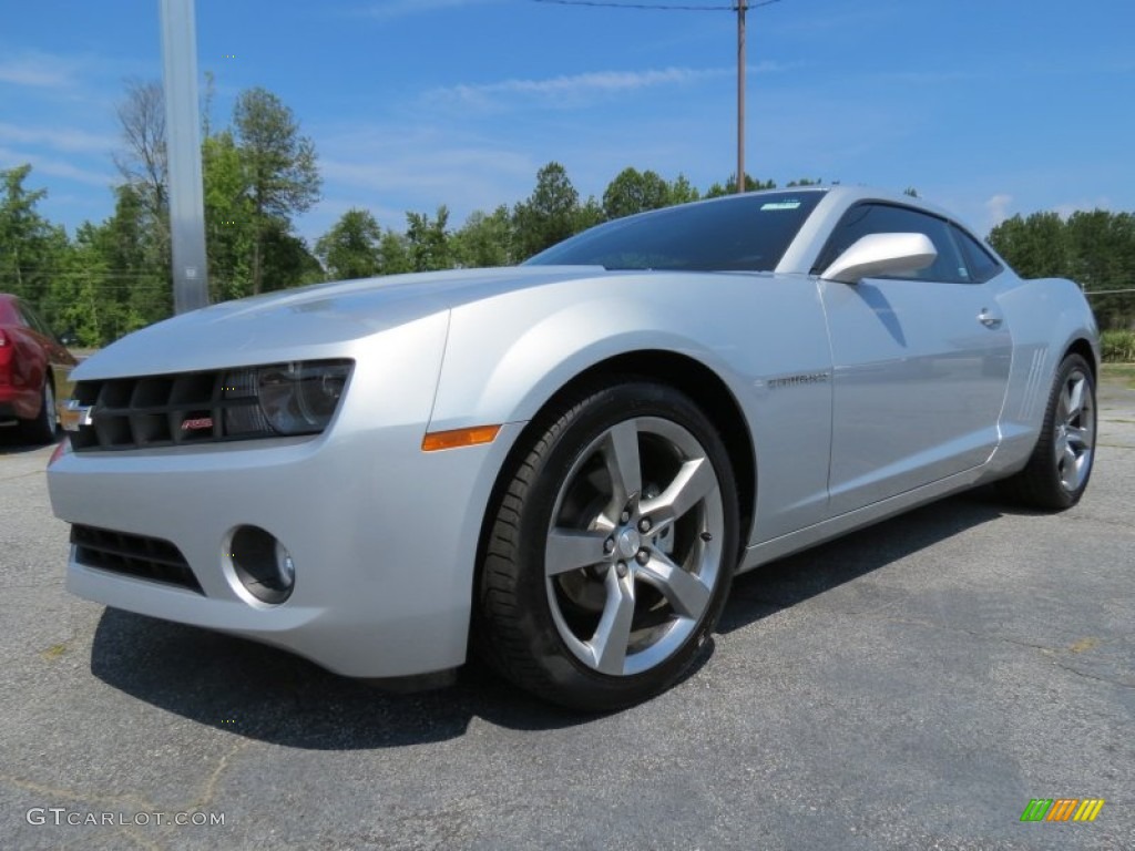 2012 Camaro LT/RS Coupe - Silver Ice Metallic / Black photo #3