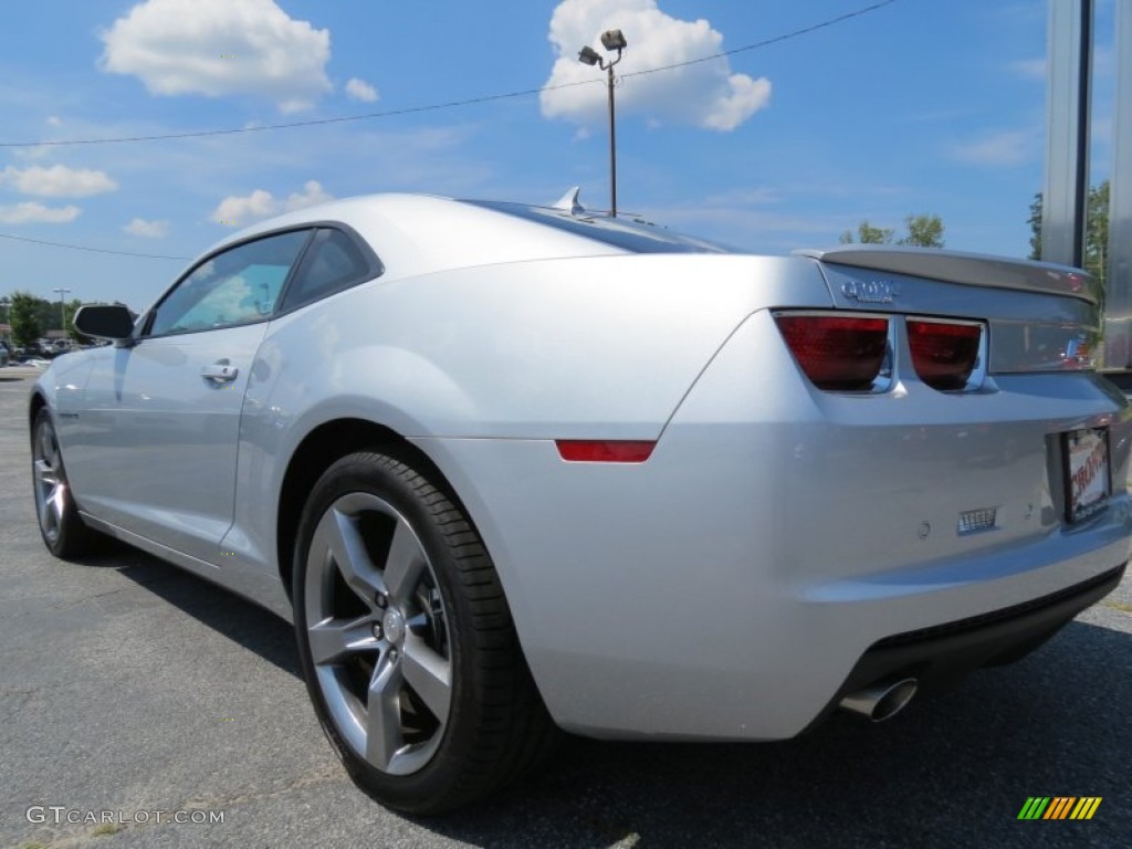 2012 Camaro LT/RS Coupe - Silver Ice Metallic / Black photo #5