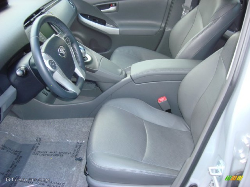 Dark Gray Interior 2010 Toyota Prius Hybrid V Photo #67035969