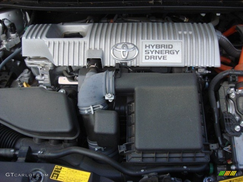 2010 Prius Hybrid V - Classic Silver Metallic / Dark Gray photo #25