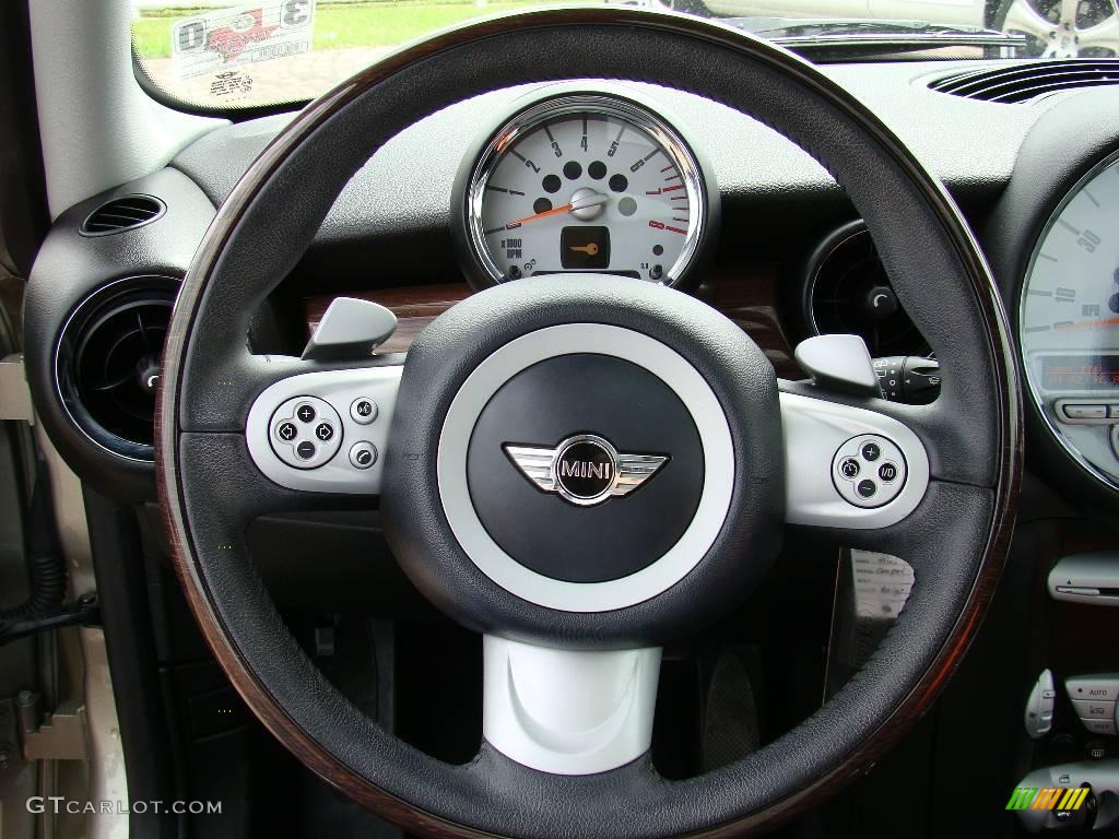 2007 Cooper Hardtop - Sparkling Silver Metallic / Grey/Carbon Black photo #30