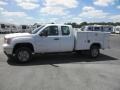 Summit White - Sierra 2500HD Extended Cab Utility Truck Photo No. 4