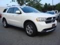 Stone White 2011 Dodge Durango Crew 4x4