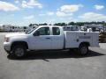 2012 Summit White GMC Sierra 2500HD Extended Cab Utility Truck  photo #4