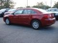 2010 Inferno Red Crystal Pearl Chrysler Sebring Touring Sedan  photo #3