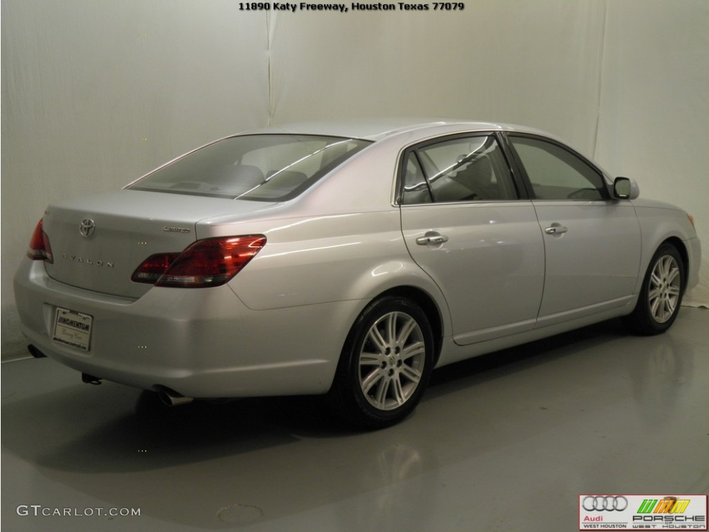 2008 Avalon Touring - Classic Silver Metallic / Ash Gray photo #23