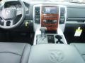 2012 Black Dodge Ram 1500 Laramie Crew Cab 4x4  photo #6