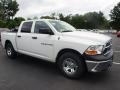 2012 Bright White Dodge Ram 1500 ST Crew Cab  photo #2