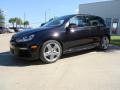 2012 Deep Black Pearl Metallic Volkswagen Golf R 4 Door 4Motion  photo #3