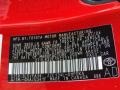 3L5: Radiant Red 2005 Toyota Matrix AWD Color Code