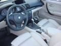 2009 BMW 1 Series Taupe Interior Prime Interior Photo