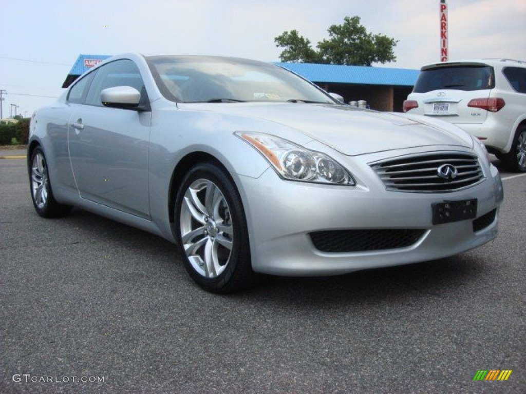 2008 G 37 Coupe - Liquid Platinum Silver / Graphite photo #1