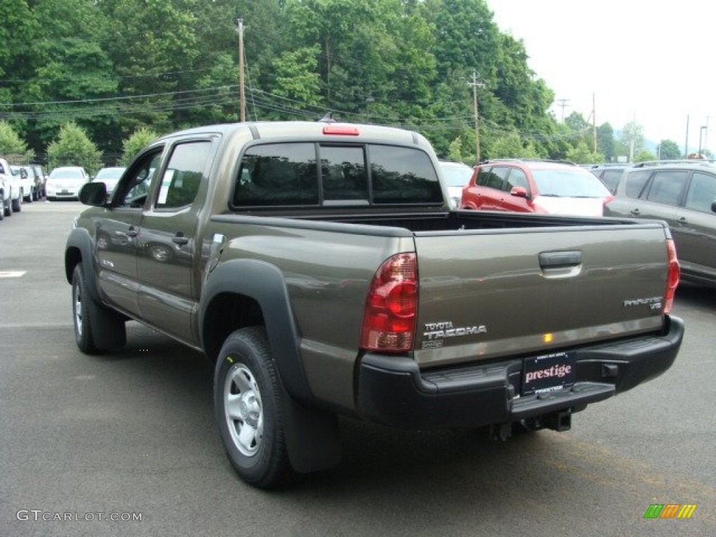 2012 Tacoma V6 Prerunner Double Cab - Pyrite Mica / Graphite photo #4