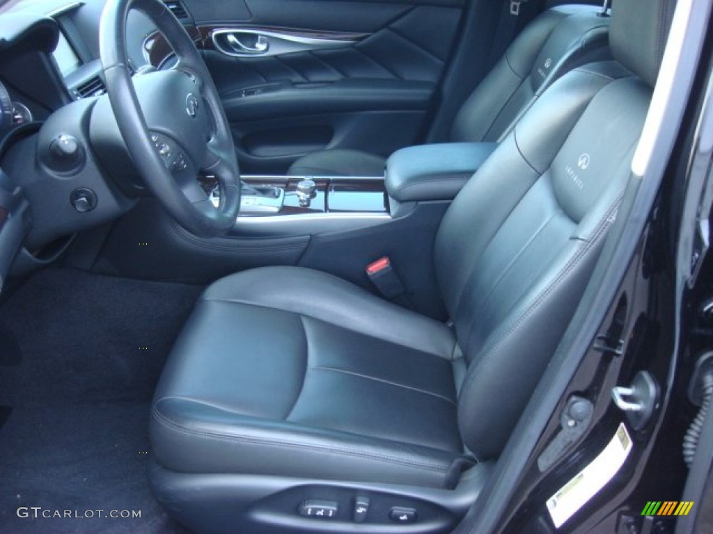 Graphite Interior 2011 Infiniti M 37 Sedan Photo #67042207