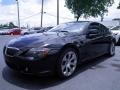Jet Black - 6 Series 645i Coupe Photo No. 9