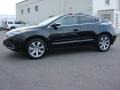 2011 Crystal Black Pearl Acura ZDX Technology SH-AWD  photo #6