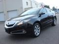 2011 Crystal Black Pearl Acura ZDX Technology SH-AWD  photo #7